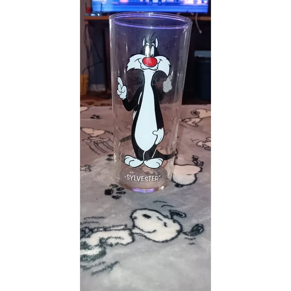 Sylvester Drinking Glass Warner Bros. 1973 Pepsi Collector Series